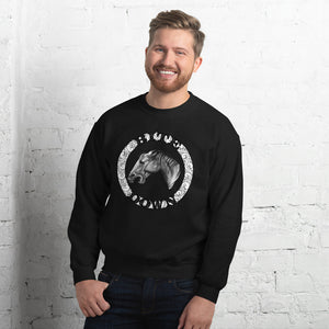 Black Unisex Ladyship Sweatshirt