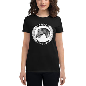 Women's Ladyship short sleeve bite down t-shirt