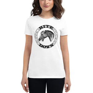 Women's Ladyship short sleeve bite down t-shirt