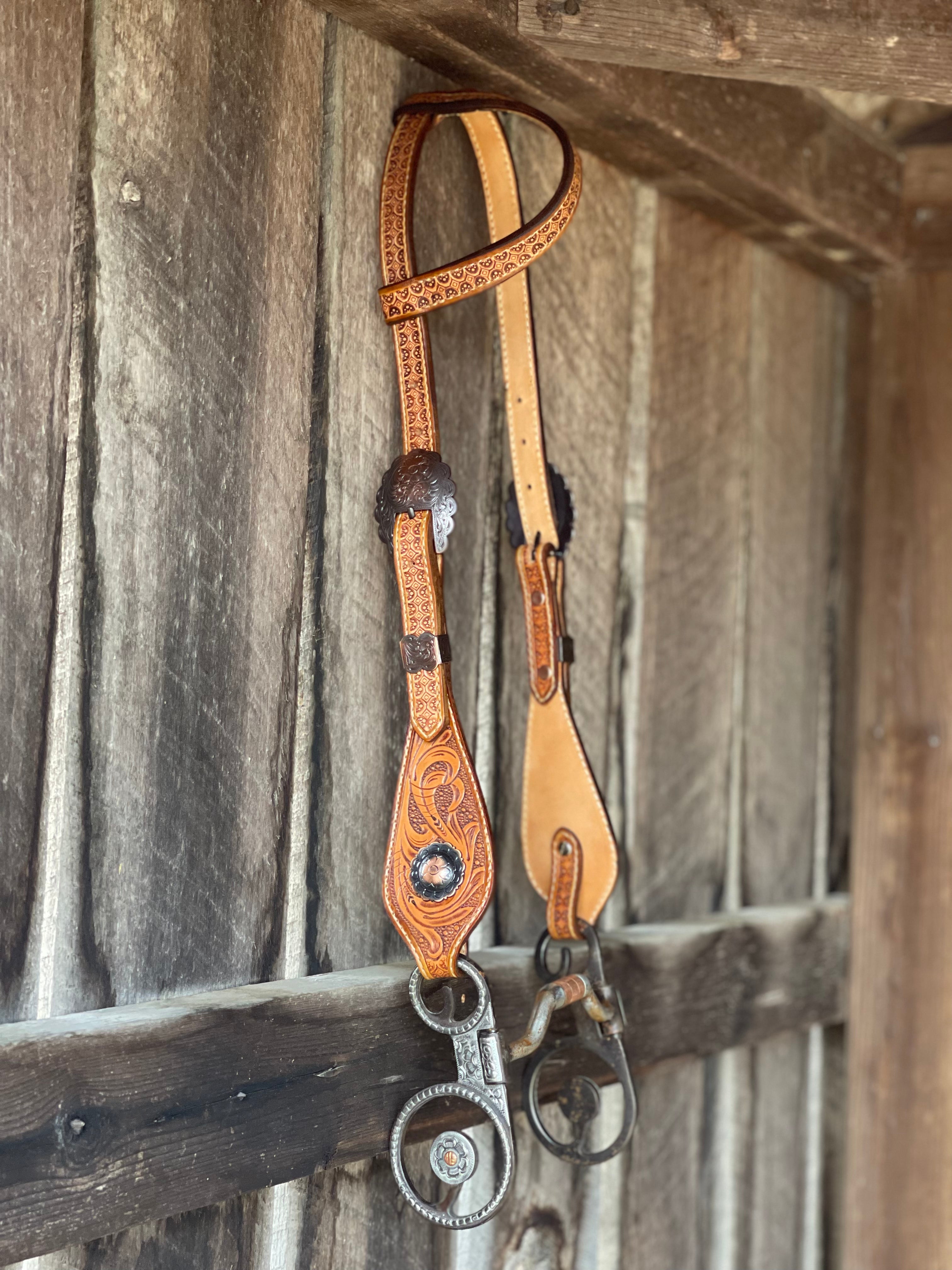 Copper Accent Headstall