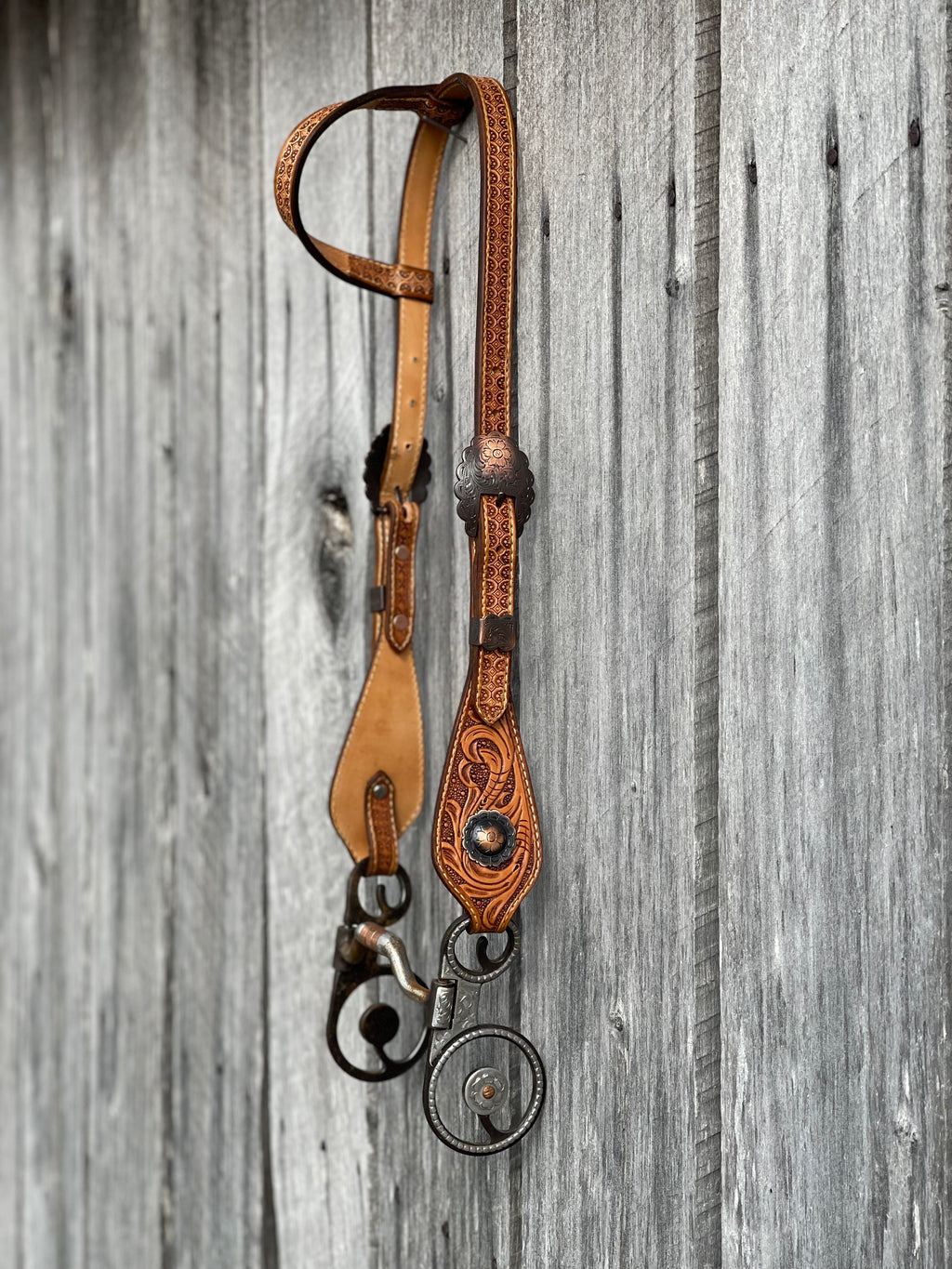 Copper Accent Headstall